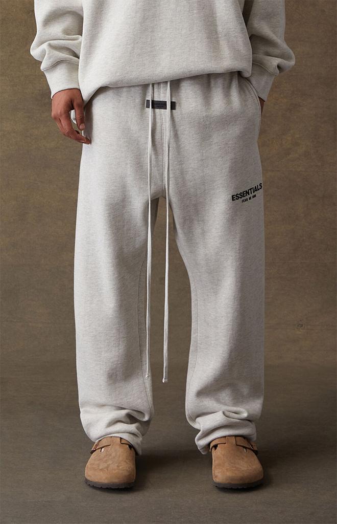 Light Oatmeal Relaxed Sweatpants商品第2张图片规格展示