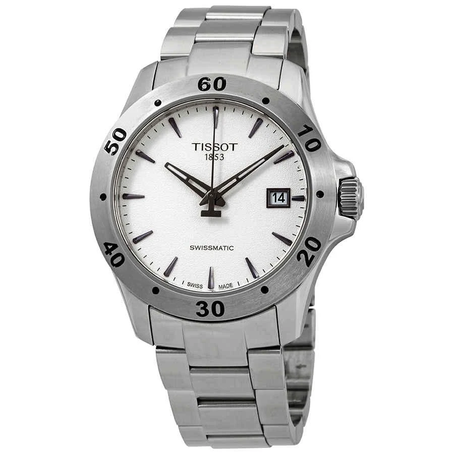 商品Tissot|天梭V8银表盘 男士机械手表 T1064071103101,价格¥1517,第1张图片