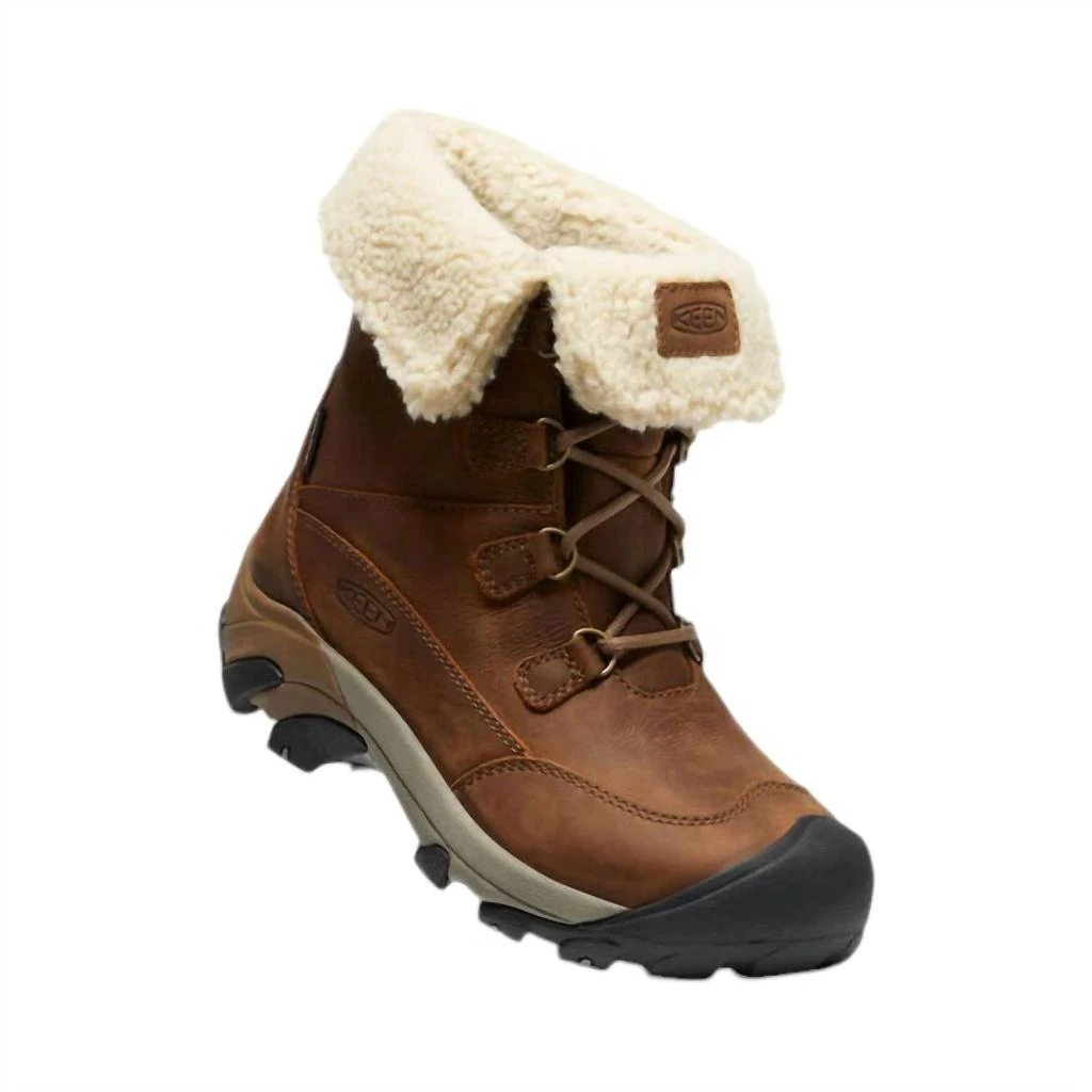 商品Keen|Women's Betty Boot Short Winter Boots In Brown/shitake,价格¥862,第2张图片详细描述