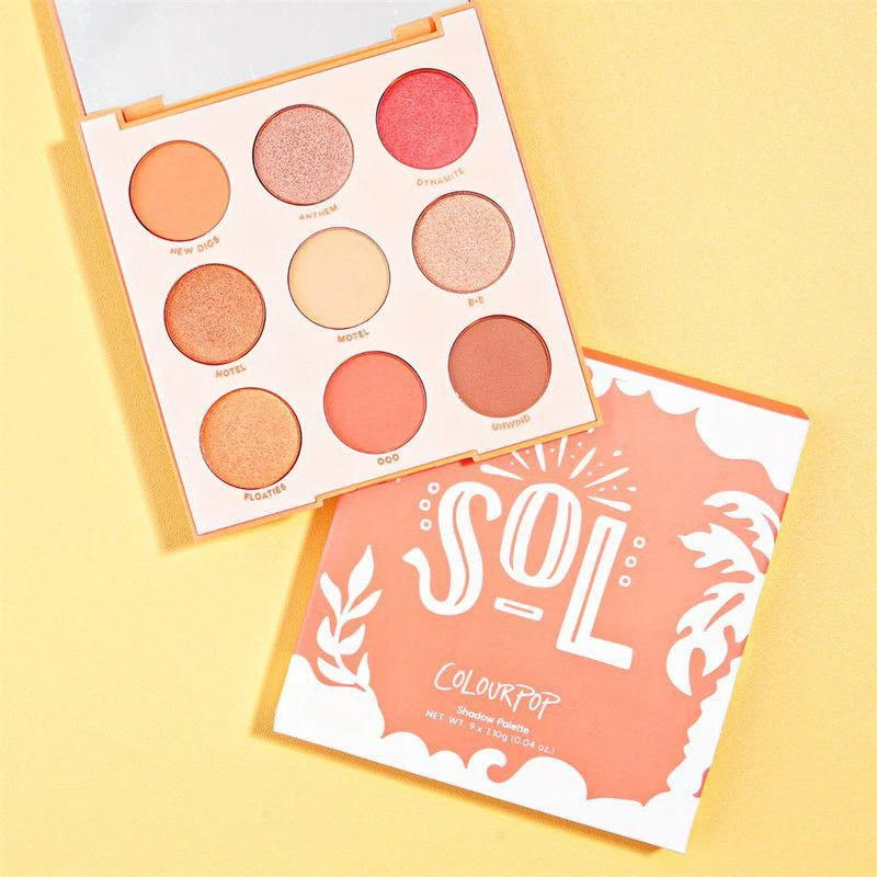 商品ColourPop|美国直邮colourpop卡拉泡泡九色眼影盘眼影土豆泥质地多色可选9ml,价格¥260,第1张图片