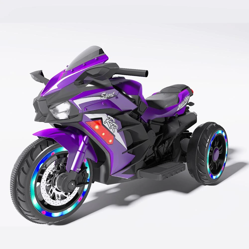 商品BreeBe|12V children's motorcycle, 3-4 years old electric motorcycle, Violet
Children's motorcycles make full use of USB and MP3 connections. The best Children's Day gift, birthday gift, Christmas gift,价格¥1945,第1张图片