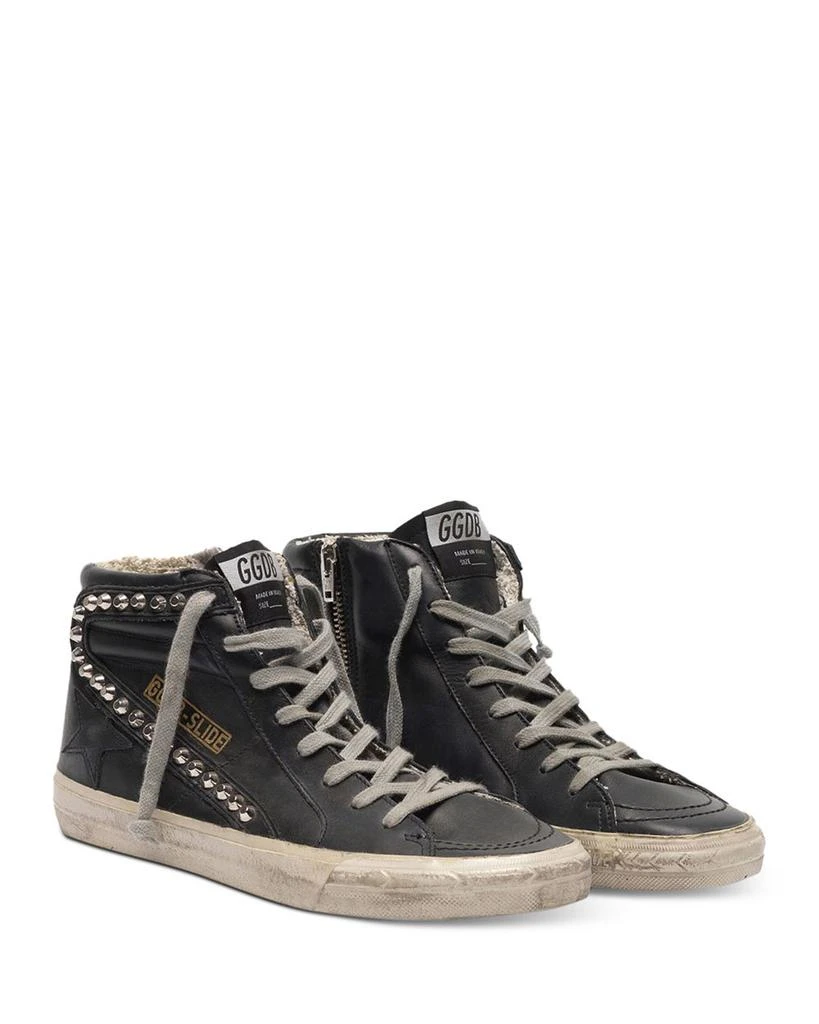 商品Golden Goose|Women's Slide Classic Leather Sneakers,价格¥5159,第1张图片