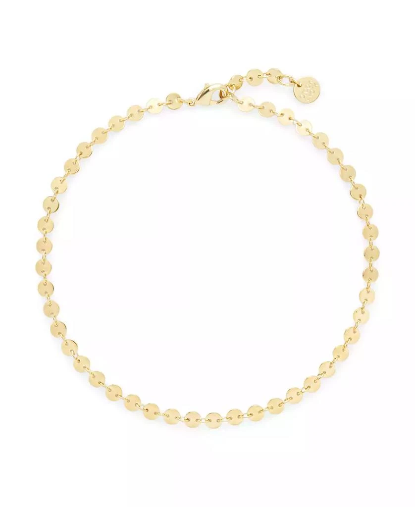 商品brook & york|14K Gold Plated Charlotte Anklet,价格¥419,第1张图片