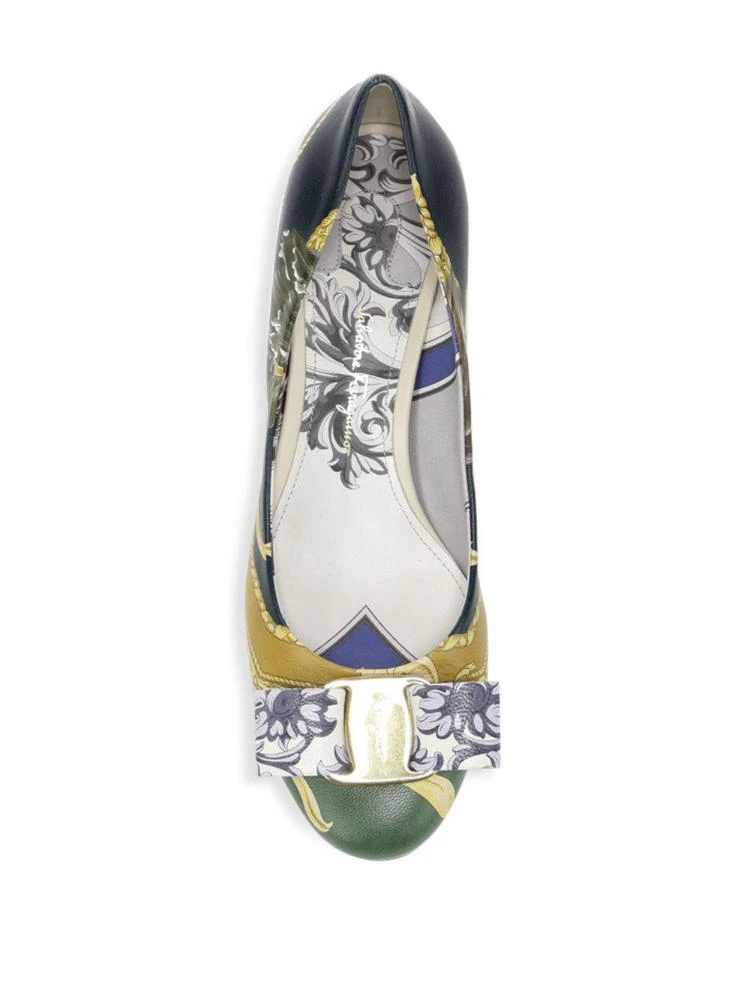 商品Salvatore Ferragamo|Vara Galaxy Leather Pumps,价格¥2532,第4张图片详细描述