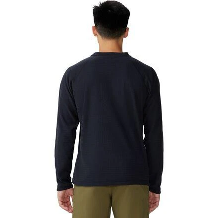 商品Mountain Hardwear|Summit Grid Long-Sleeve Crew - Men's,价格¥620,第5张图片详细描述