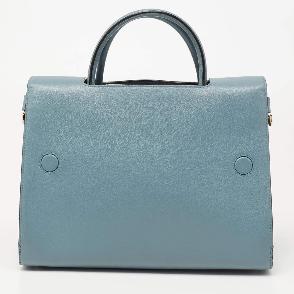 商品[二手商品] Dior|Dior Light Blue Leather Medium Diorever Tote,价格¥18107,第6张图片详细描述