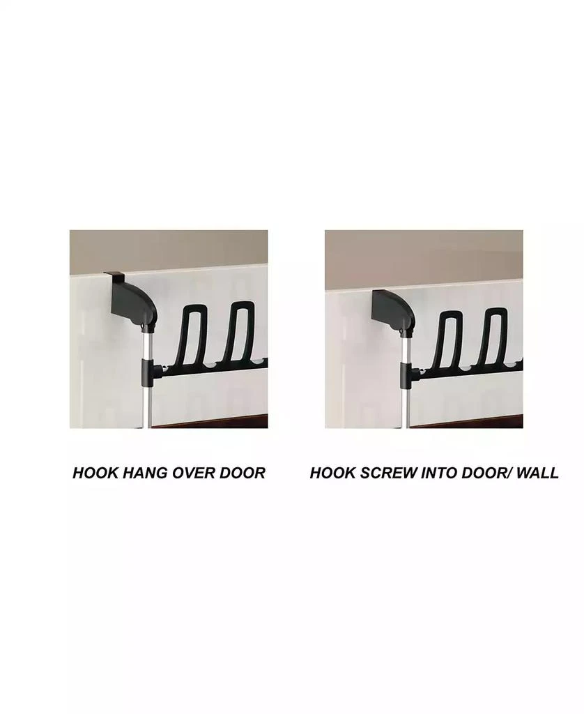 商品Neu Home|Over The Door Shoe Rack with Accessory Hooks,价格¥625,第2张图片详细描述