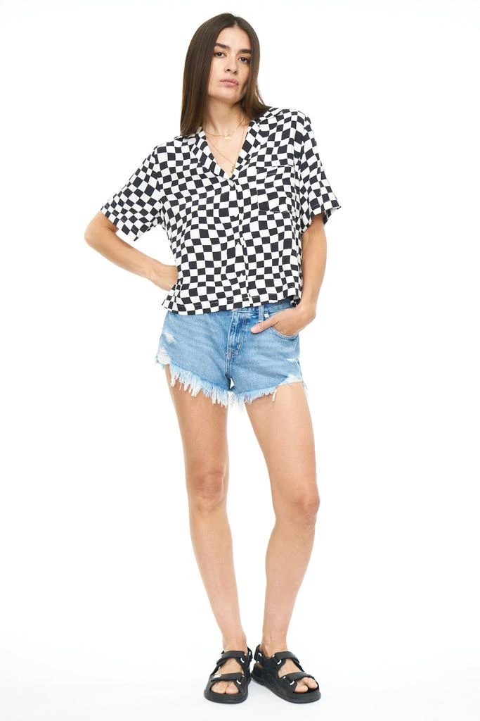 商品Pistola Denim|Gigi Low Rise Cut Off - Baja,价格¥286,第2张图片详细描述