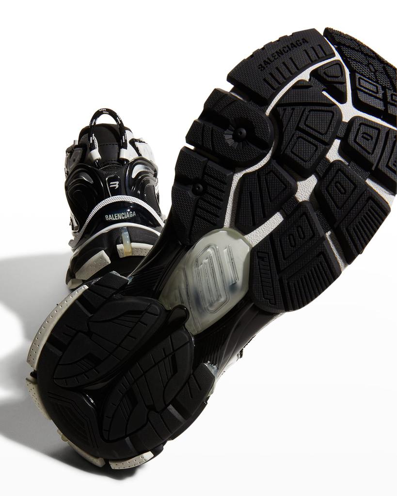 Men's Runner Mesh & Nylon Sneakers商品第4张图片规格展示