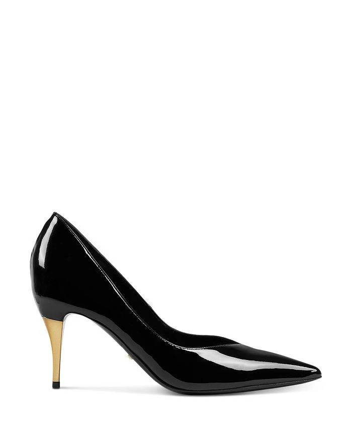 商品Gucci|Women's Pointed Toe High Heel Pumps,价格¥6666,第3张图片详细描述