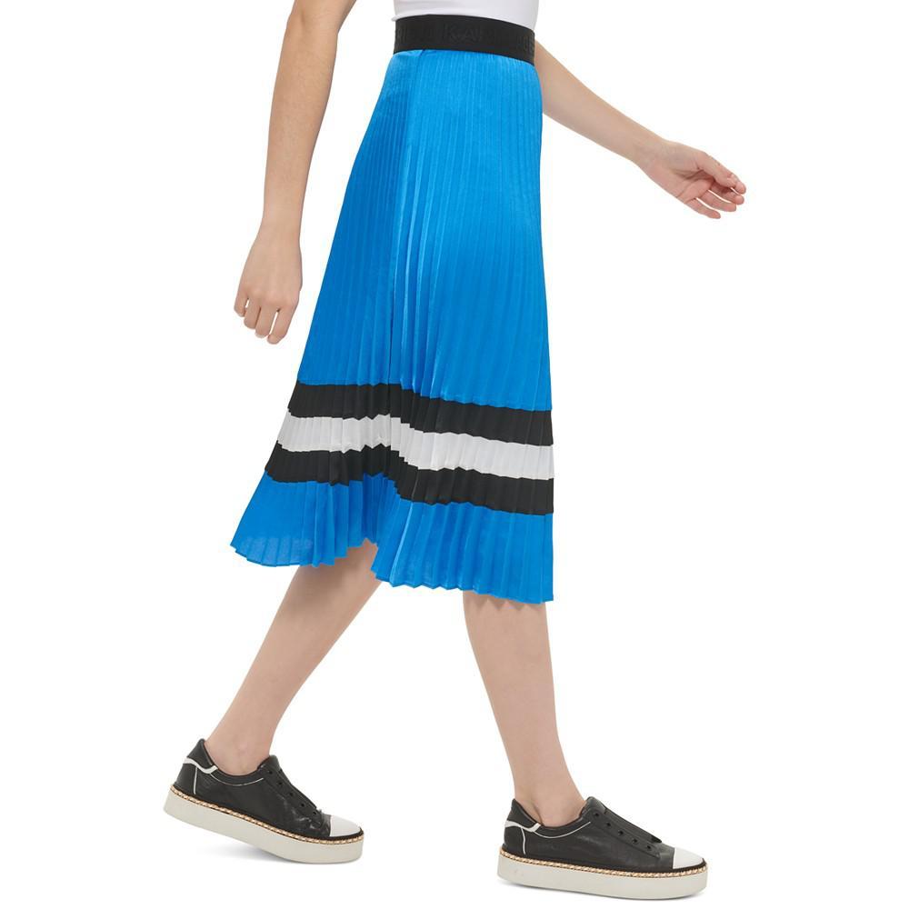 商品Karl Lagerfeld Paris|Women's Pleated Midi Skirt,价格¥814,第5张图片详细描述