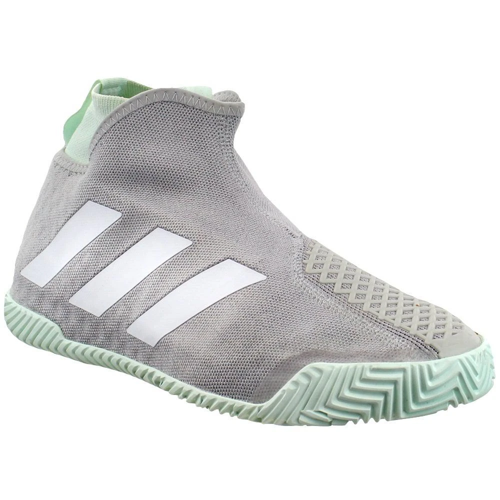 商品Adidas|Stycon Laceless Hard Court High Top Tennis Shoes,价格¥871,第2张图片详细描述