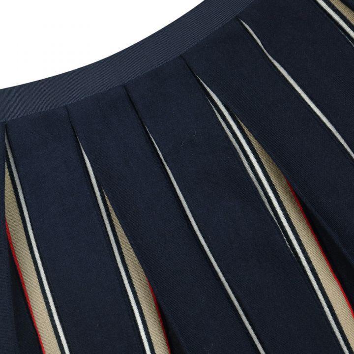 商品Burberry|Dark Navy Amelia Skirt,价格¥794,第4张图片详细描述