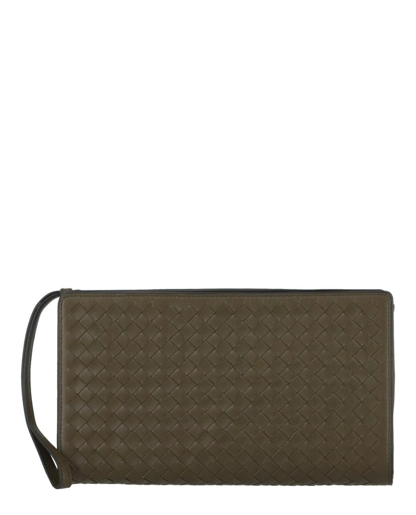 商品Bottega Veneta|Woven Leather Wallet,价格¥2174,第1张图片
