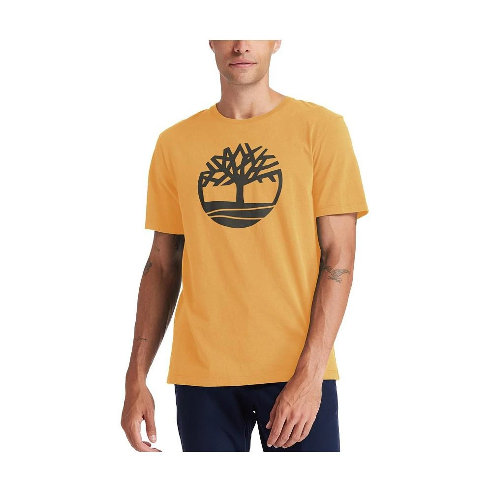 商品Timberland|Men's Big and Tall Kennebec River Tree Logo Short Sleeve T-shirt,价格¥243,第1张图片