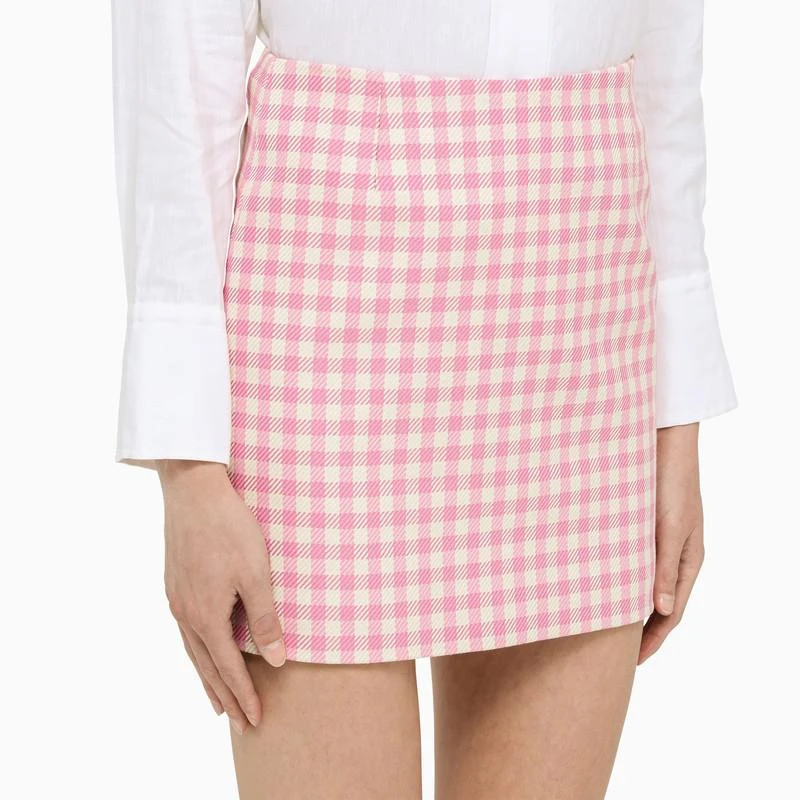 商品AMI|Checkered mini skirt,价格¥1040,第4张图片详细描述