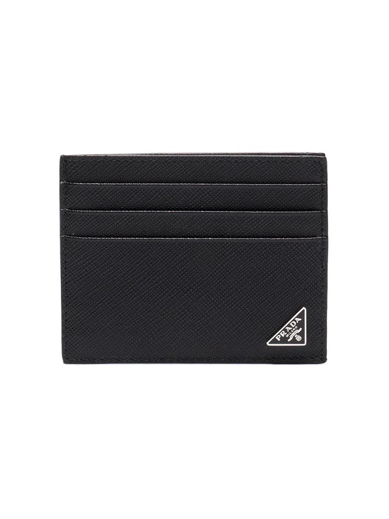 PRADA Saffiano leather cardholder商品第1张图片规格展示