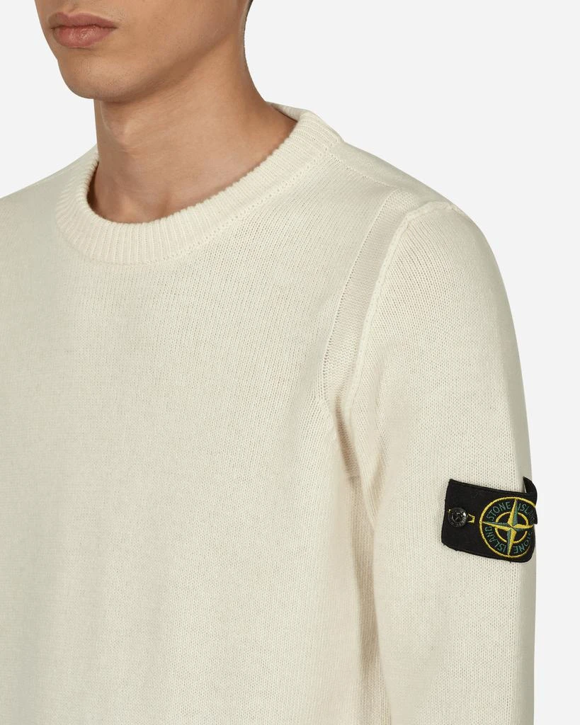 商品Stone Island|Wool Crewneck Sweater White,价格¥2165,第5张图片详细描述