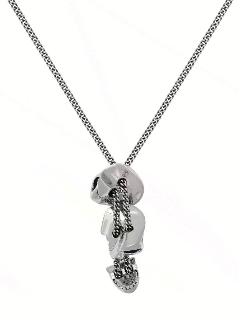 商品Alexander McQueen|Divided Skull Charm Long Necklace,价格¥3700,第1张图片