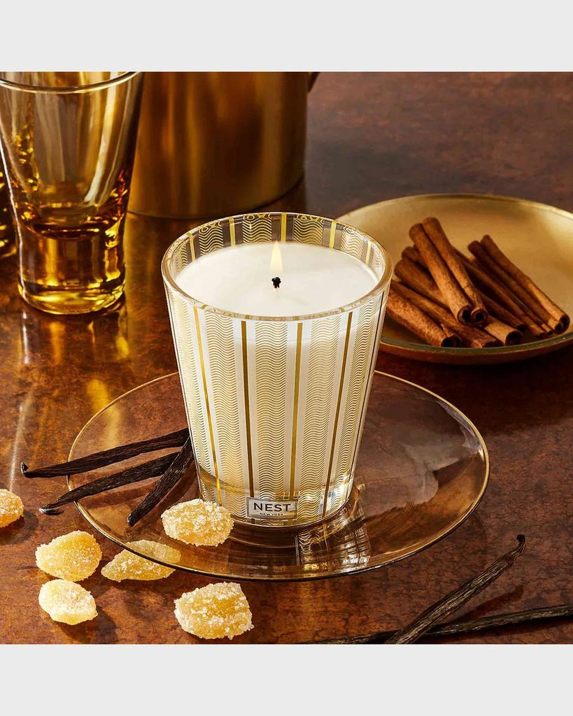 商品NEST New York|8.1 oz. Crystallized Ginger & Vanilla Bean Classic Candle,价格¥387,第3张图片详细描述