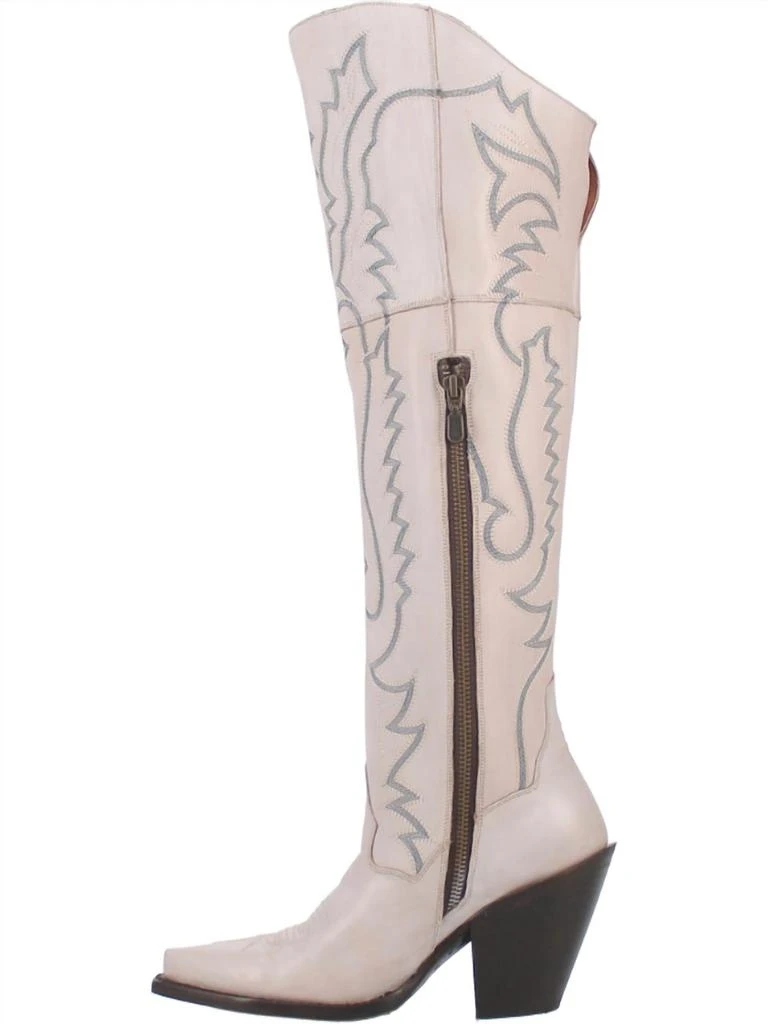 商品Dan Post|Loverly Leather Boot In White,价格¥2020,第2张图片详细描述