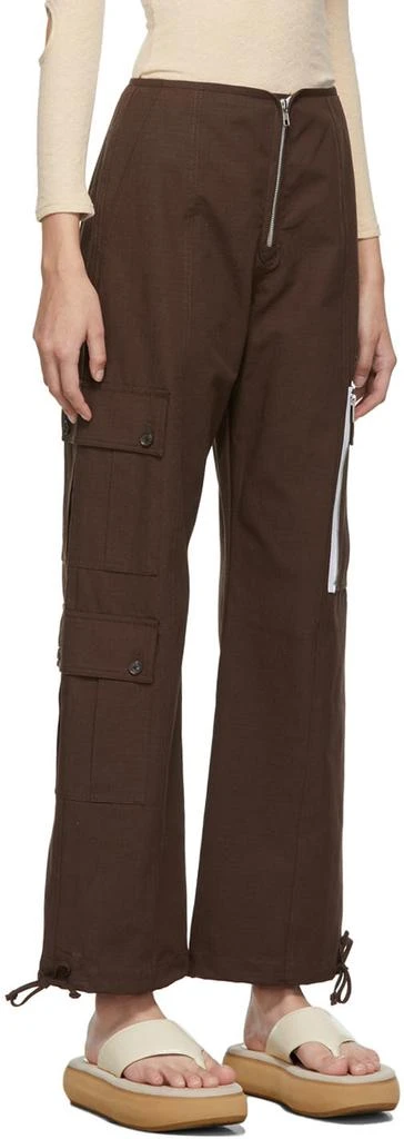 商品Sandy Liang|Brown Accord Trousers,价格¥1964,第2张图片详细描述