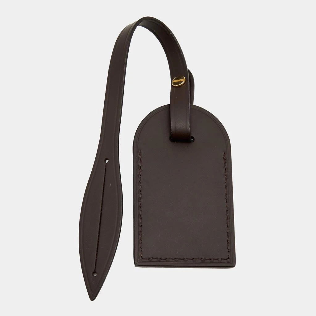 商品[二手商品] Louis Vuitton|Louis Vuitton Brown Leather Luggage Name Tag,价格¥1124,第2张图片详细描述