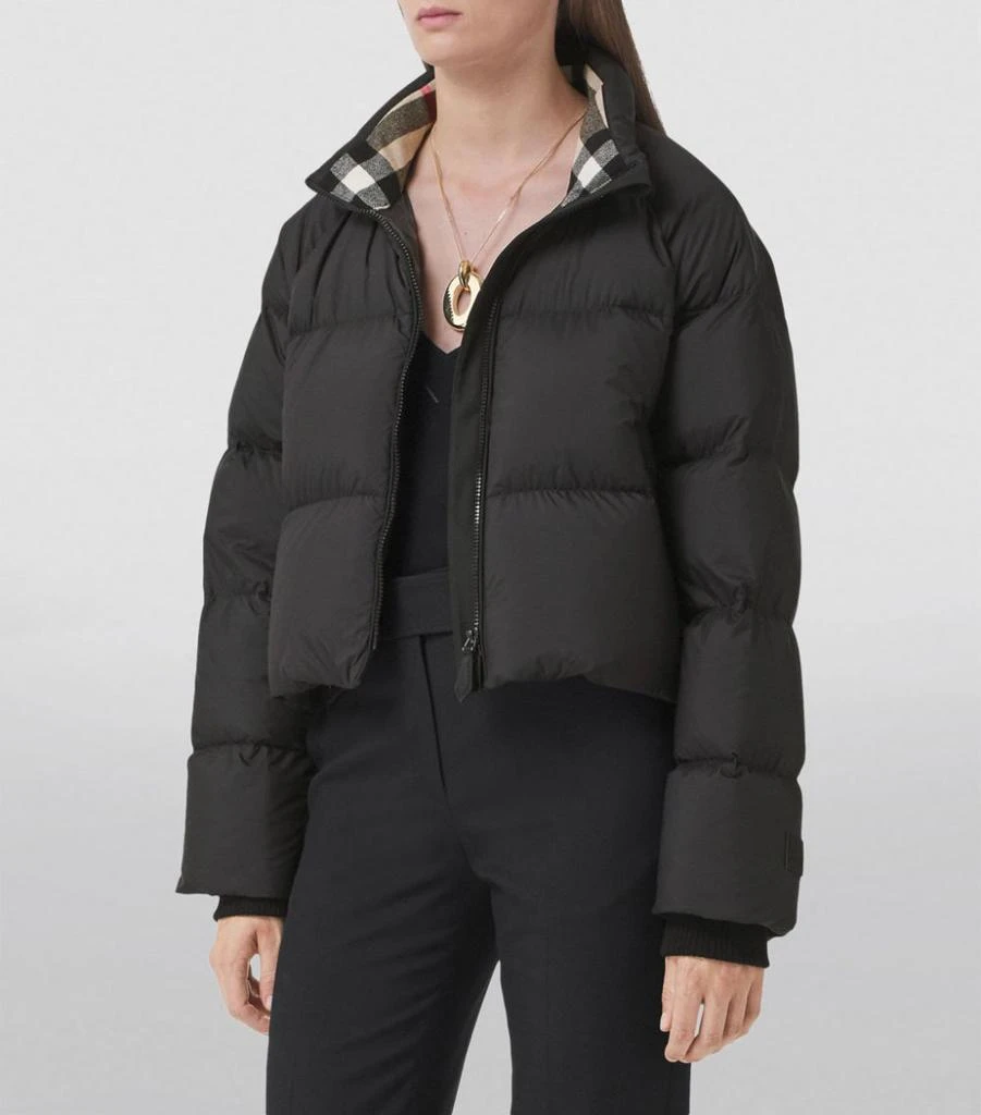 商品Burberry|Cropped Puffer Jacket,价格¥10330,第3张图片详细描述