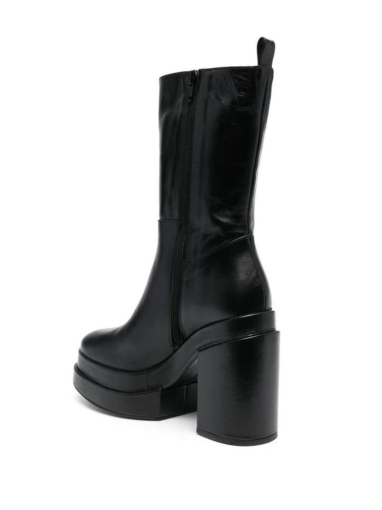 商品PALOMA BARCELÓ|PALOMA BARCELÒ Leather heel ankle boots,价格¥1654,第3张图片详细描述