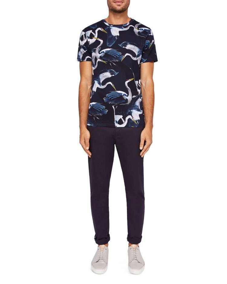 商品Ted Baker London|Ted Baker Gromet Bird Print Tee,价格¥437,第3张图片详细描述