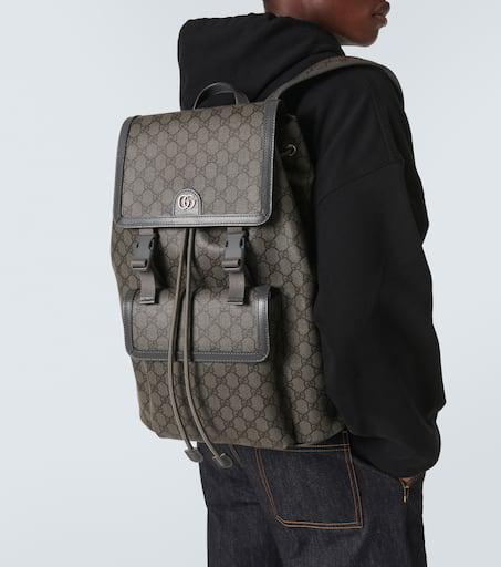 Gucci Ophidia GG Supreme canvas backpack - Backpacks
