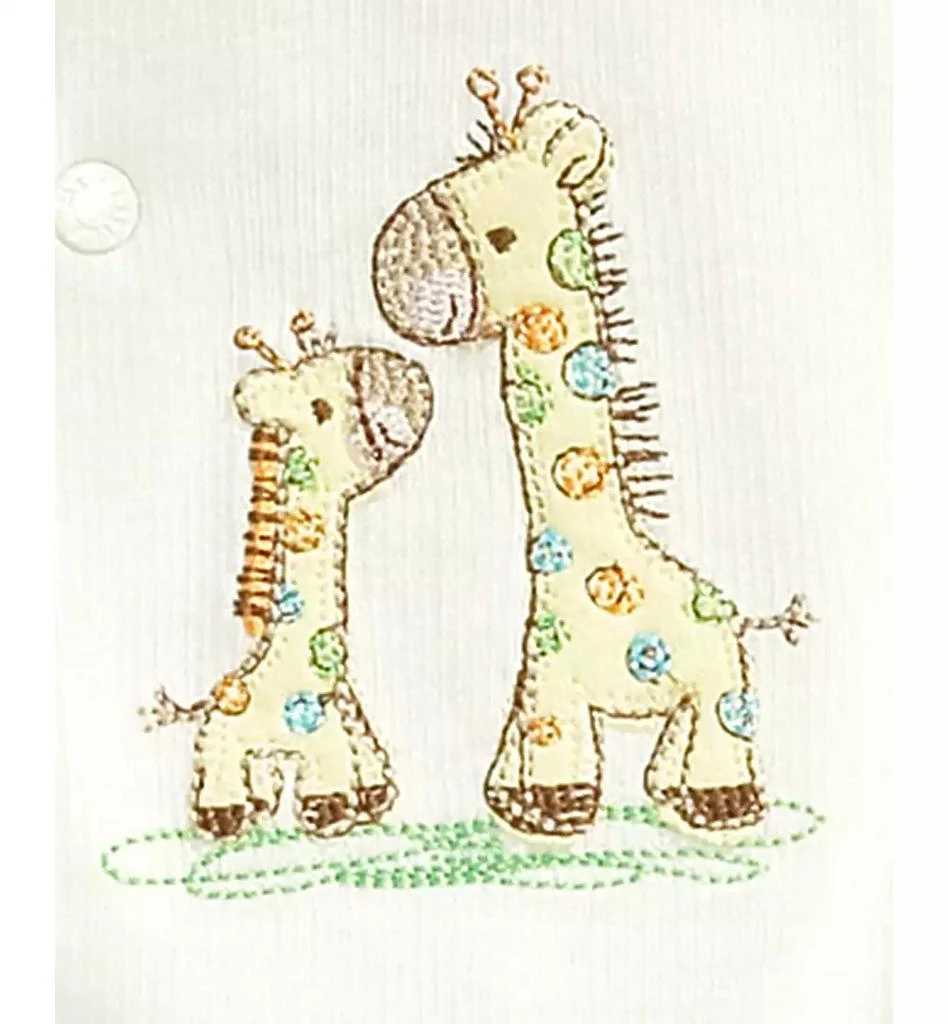 Baby Boys or Baby Girls Giraffe Coverall with Hat, 2 Piece Set 商品