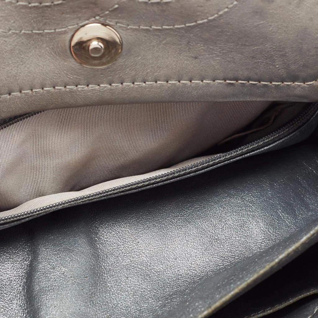 Chanel Metallic Grey Quilted Leather Reissue Accordion Flap Bag 商品