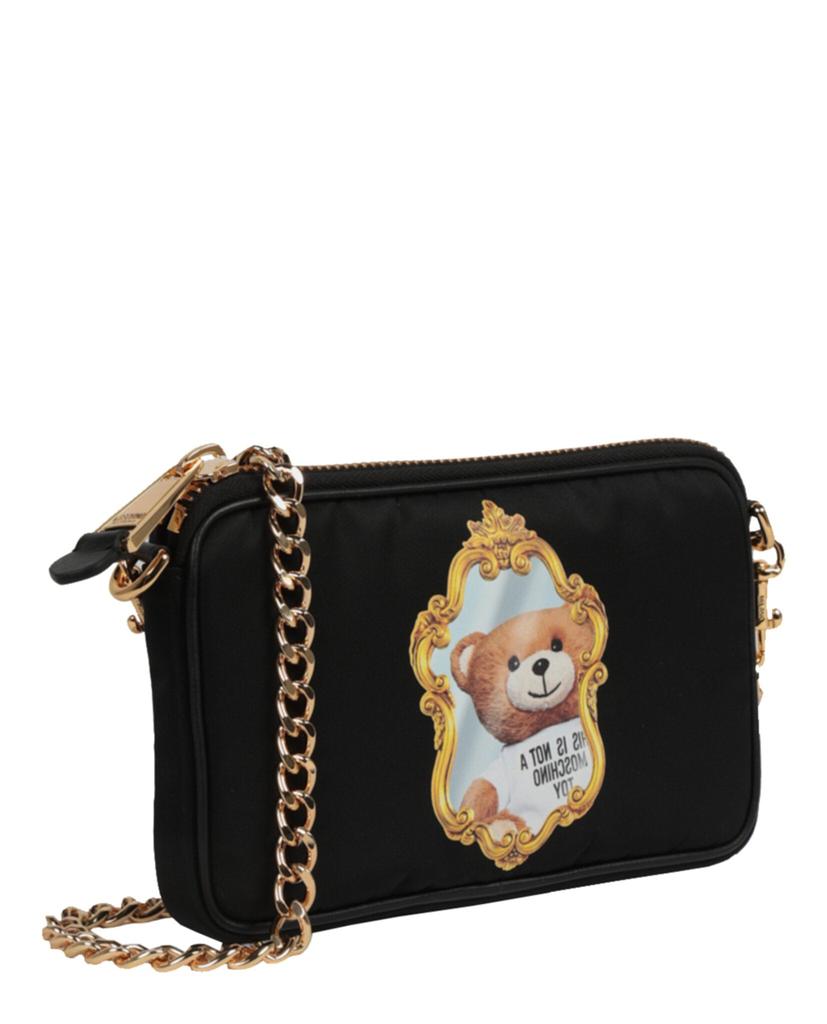 Teddy Mirror Nylon Crossbody Bag商品第2张图片规格展示