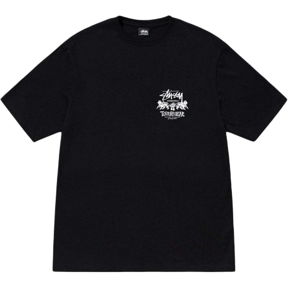 商品[国内直发] STUSSY|FW24 TOUGH GEAR INTERNATIONAL TEE logo印花宽松罗纹圆领短袖T恤 男女同款,价格¥737,第5张图片详细描述