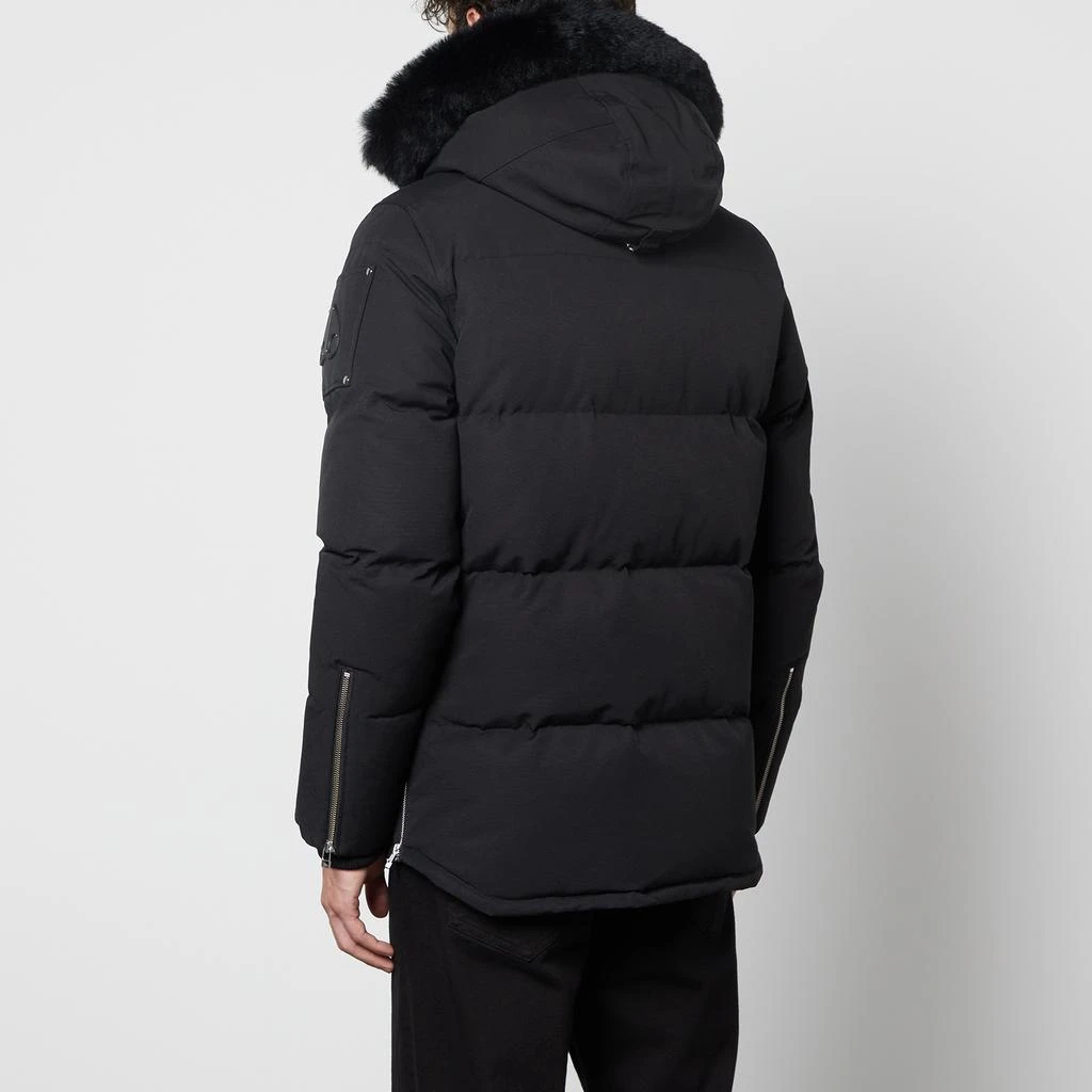 商品Moose Knuckles|Moose Knuckles 3Q Shearling-Trimmed Nylon and Cotton-Blend Down Coat,价格¥9557,第2张图片详细描述