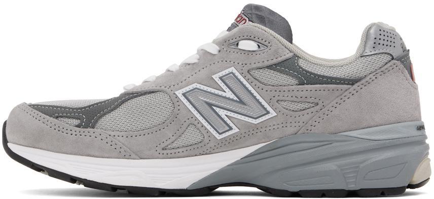 商品New Balance|Gray Made in USA 990v3 Core Sneakers,价格¥1555,第5张图片详细描述