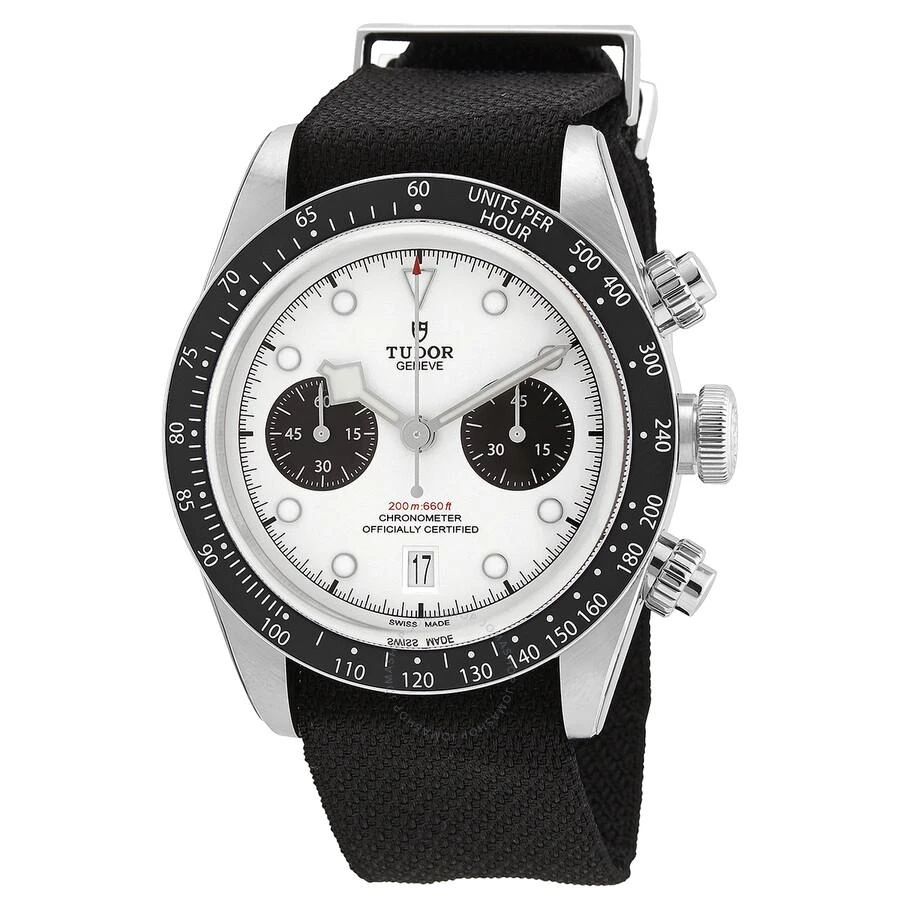 商品Tudor|Black Bay Chrono Chronograph Automatic Chronometer White Dial Men's Watch M79360N-0008,价格¥36812,第1张图片