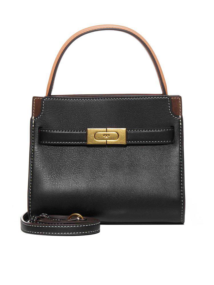 商品Tory Burch|Tory Burch Lee Radziwill Petite Double Tote Bag,价格¥4942,第1张图片