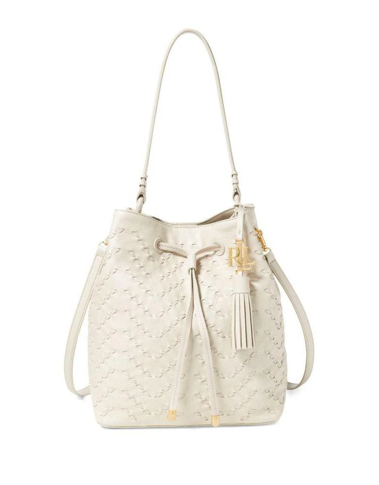 商品Ralph Lauren|Stitched Leather Debby Drawstring Bag,价格¥1123,第2张图片详细描述