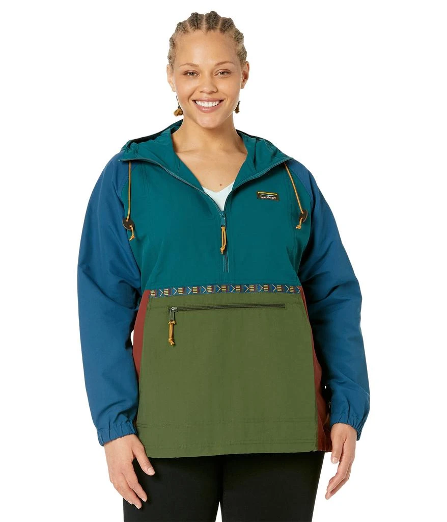 商品L.L.BEAN|Plus Size Mountain Classic Anorak Multicolor,价格¥330,第1张图片