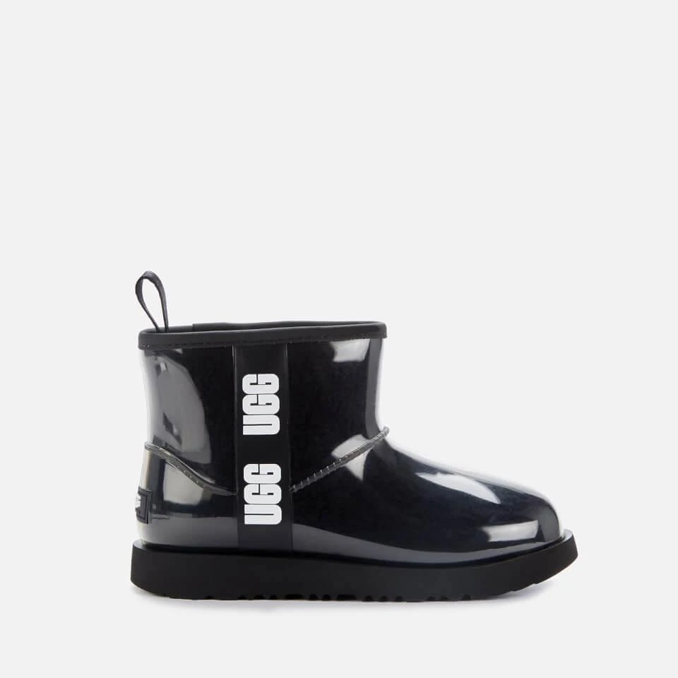 商品UGG|UGG KIDS' CLASSIC CLEAR MINI WATERPROOF BOOTS II - BLACK,价格¥603,第1张图片