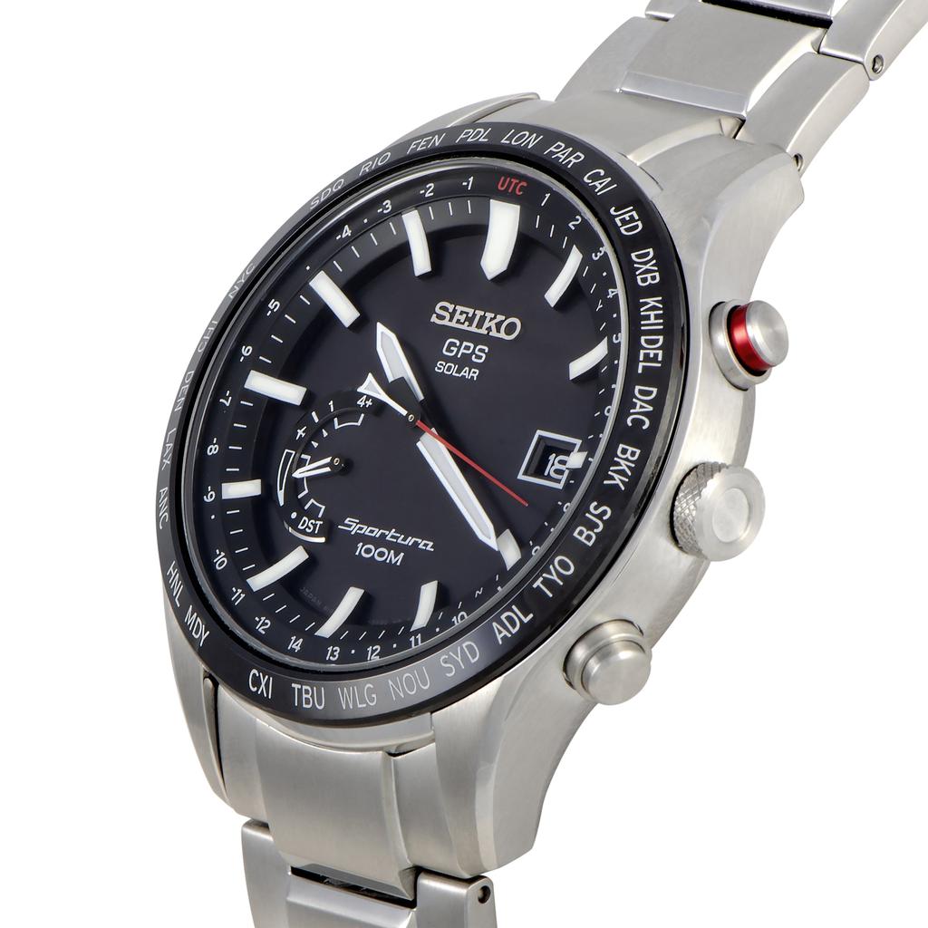 Seiko Sportura GPS Solar Watch SSF003商品第2张图片规格展示