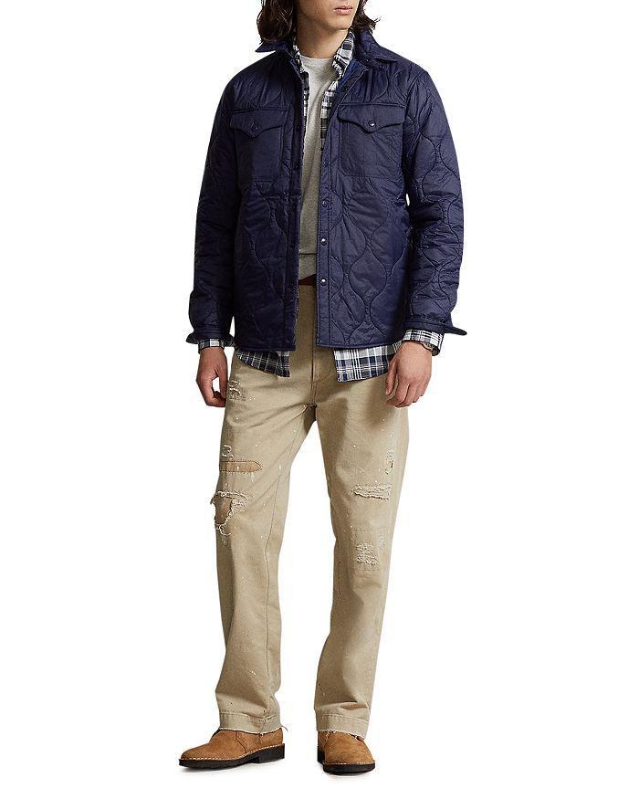 商品Ralph Lauren|Quilted Shirt Jacket,价格¥1125,第4张图片详细描述