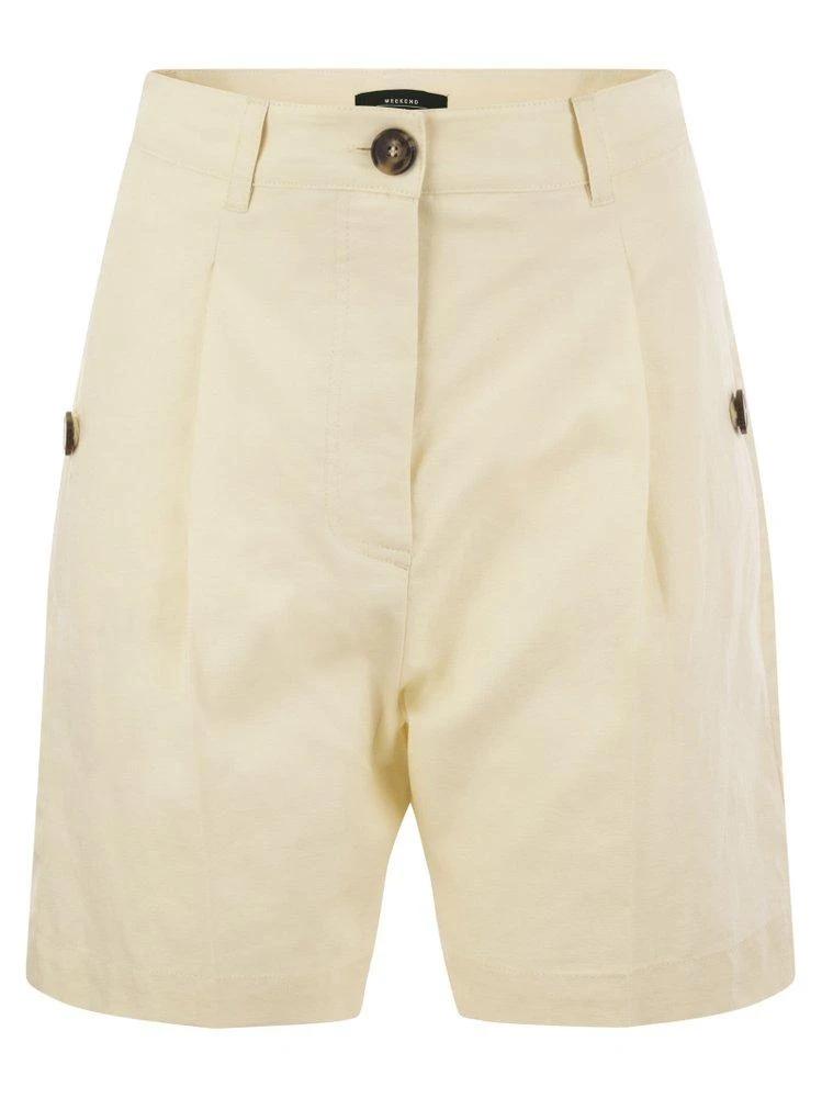 商品Weekend Max Mara|Weekend Max Mara Button Detailed Bermuda Shorts,价格¥871,第1张图片