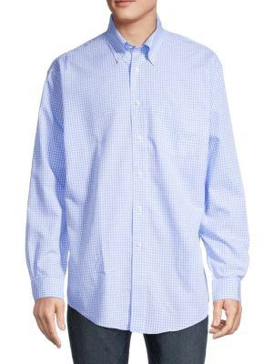 商品Brooks Brothers|Madison-Fit Gingham Check Shirt,价格¥276,第1张图片