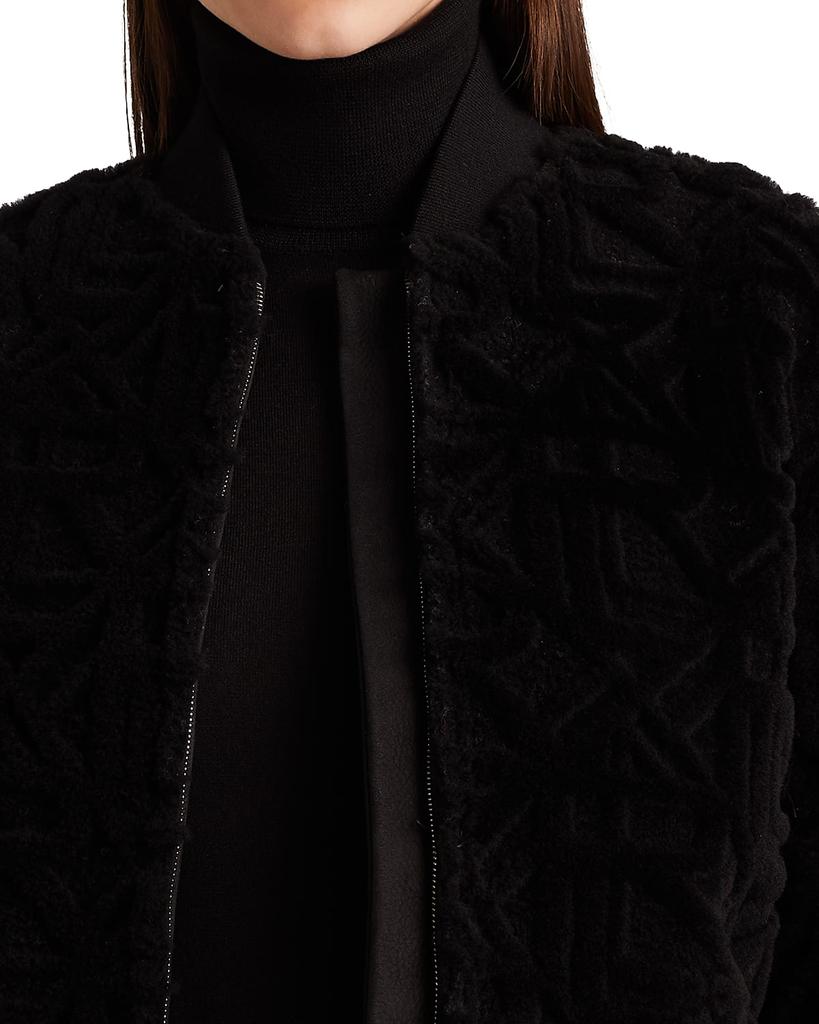 Raygan Shearling Bomber Jacket商品第4张图片规格展示