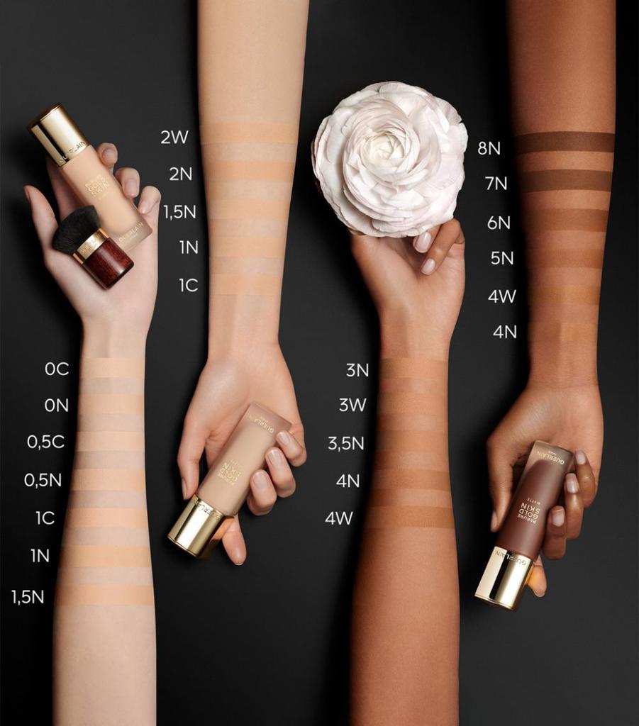 商品Guerlain|Parure Gold Skin Matte Foundation,价格¥628,第5张图片详细描述