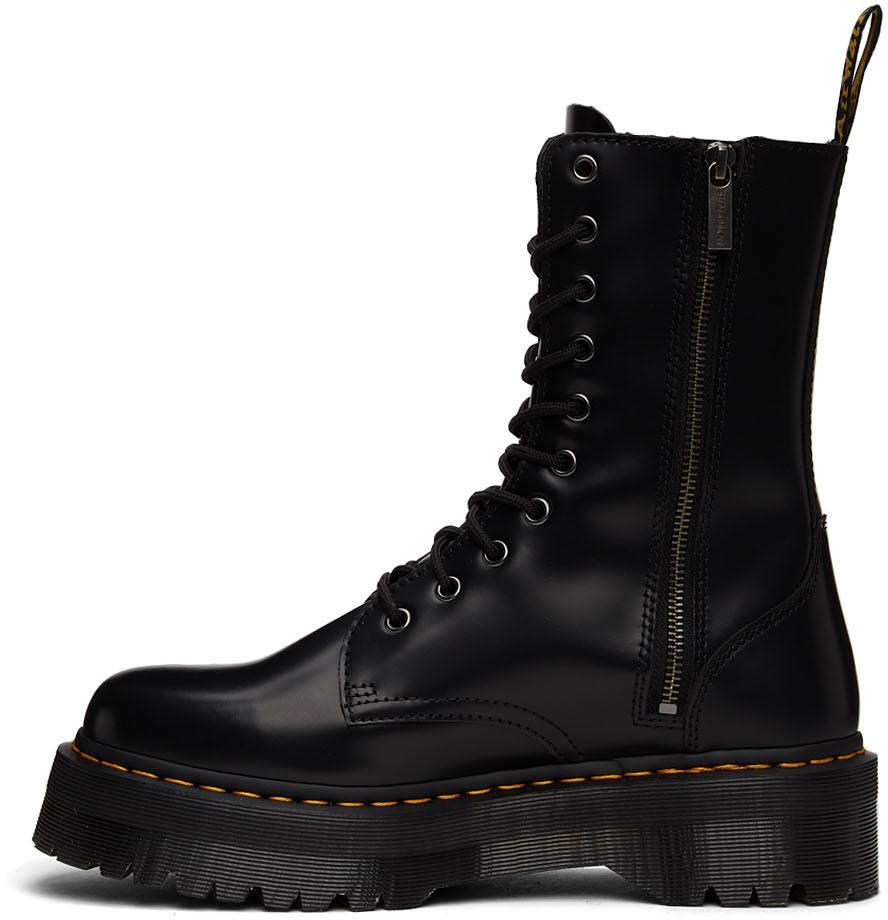 Black Jadon Hi Platform Boots商品第3张图片规格展示