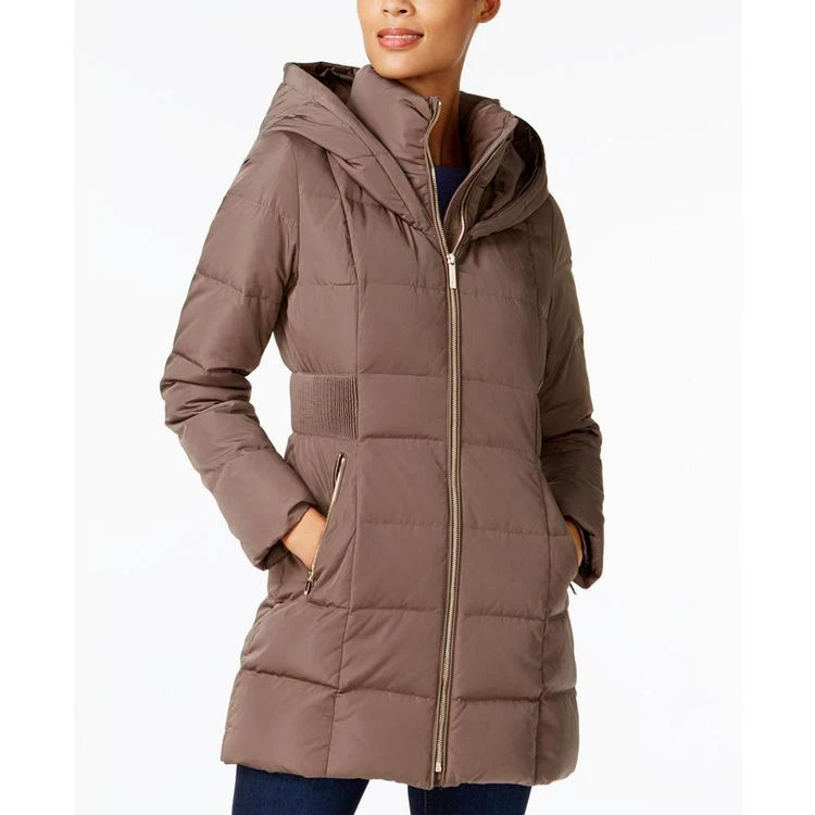 商品Ivanka Trump|Faux-Fur-Trim Hooded Down Puffer Coat,价格¥1421,第3张图片详细描述